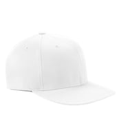 Front view of Adult Wooly Twill Pro Baseball On-Field Shape Cap With Flat Bill