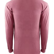 Back view of Inspired Dye Long Sleeve Pocket Crew