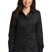 Front view of Ladies Non-Iron Twill Shirt