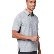 Side view of Eclipse Jacquard Polo