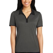 Front view of Ladies Heather Contender™ Contrast Polo