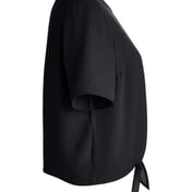 Side view of Women’s Perfect Fit™ Tie Front Blouse