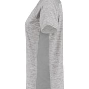 Side view of Women’s Electrify CoolCore® V-Neck T-Shirt