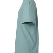 Side view of Pique Mockneck Tee