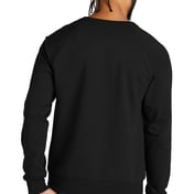 Back view of Unisex Organic French Terry Crewneck Sweatshirt