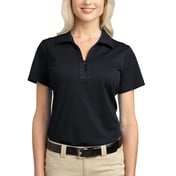 Front view of Ladies Tech Pique Polo