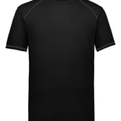 Front view of Youth Super Soft-Spun Poly T-Shirt