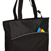 Front view of Two-Tone Colorblock Tote