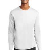 Front view of PosiCharge&reg; RacerMesh&reg; Long Sleeve Tee