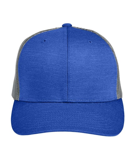 Front view of Zone Sonic Heather Trucker Cap