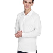 Side view of Cool & Dry Sport Long Sleeve Polo