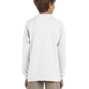 Back view of Youth DRI-POWER® ACTIVE Long-Sleeve T-Shirt