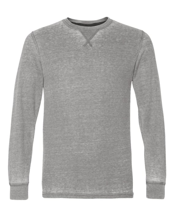 Front view of Vintage Zen Thermal Long Sleeve T-Shirt