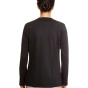 Back view of Women’s Perfect Fit™ Draped Open Blazer