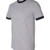 Side view of 50/50 Ringer T-Shirt