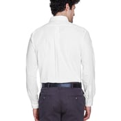 Back view of Men’s Tall Operate Long-Sleeve Twill Shirt