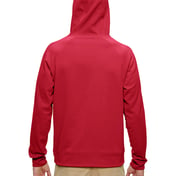 Back view of Adult 6 Oz. DRI-POWER SPORT Hooded Sweatshirt