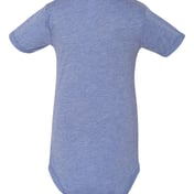 Back view of Infant Triblend Short Sleeve One Piece