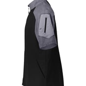 Side view of Raider Short Sleeve Quarter-Zip