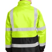 Back view of ANSI 107 Class 3 Waterproof Parka