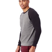 Side view of Unisex Champ Eco-Fleece Colorblocked Sweatshirt