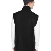 Back view of Men’s Three-Layer Light Bonded Performance Soft Shell Vest
