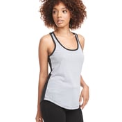 Front view of Ladies’ Ideal Colorblock Racerback Tank