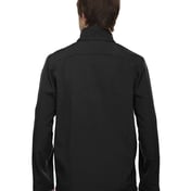 Back view of Tall Cruise Two-Layer Fleece Bonded Soft Shell Jacket