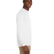 Side view of Adult Ultra Cotton® Long-Sleeve Pocket T-Shirt