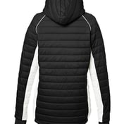 Back view of Women’s Nautical Mile Hooded Puffer Jacket