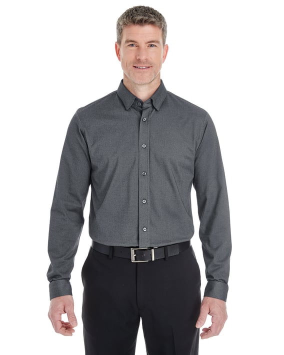 Front view of Men’s Central Cotton Blend M Nge Button-Down