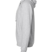 Side view of Icon Lightweight Loopback Terry Full-Zip Hooded Sweatshirt