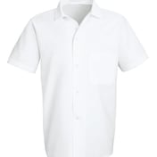Front view of Button-Front Cook Shirt