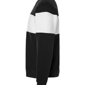 Side view of Varsity Fleece Crewneck Sweatshirt