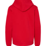 Back view of Youth Sponge Fleece Hoodie