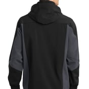 Back view of Tall Waterproof Soft Shell Jacket