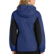Back view of Women’s Colorblock 3-in-1 Jacket