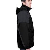 Side view of Adult 3-in-1 Two-Tone Parka