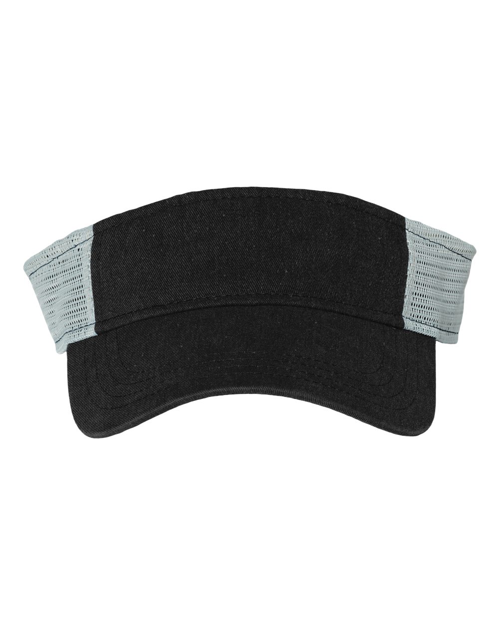 Front view of Pigment-Dyed Trucker Visor
