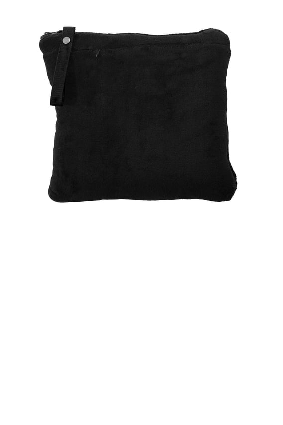 Front view of Packable Travel Blanket