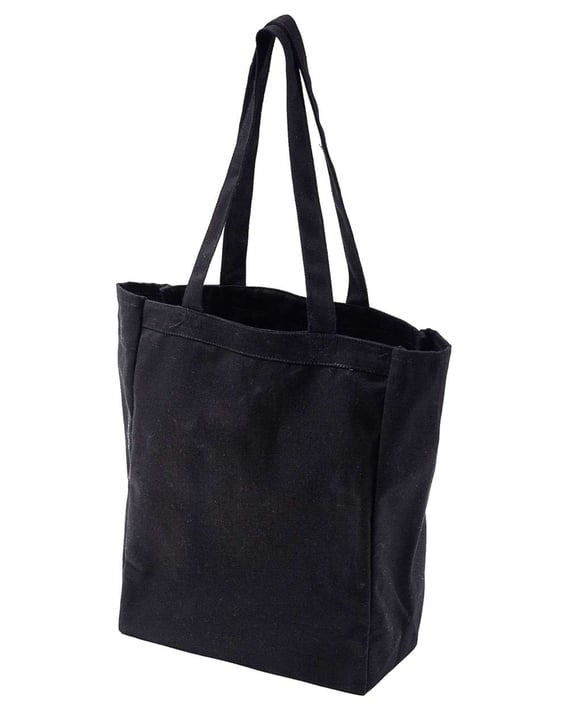 Front view of Canvas Book Tote