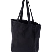 Front view of Canvas Book Tote