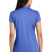 Back view of Women’s Trace Heather Polo