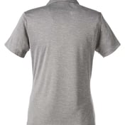 Back view of Women’s Zone Sonic Heather Performance Polo