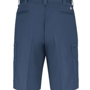 Back view of 11″ Industrial Cotton Cargo Shorts