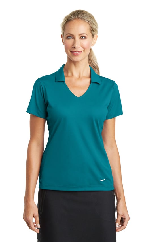 Front view of Women’s Dri-FIT Vertical Mesh Polo