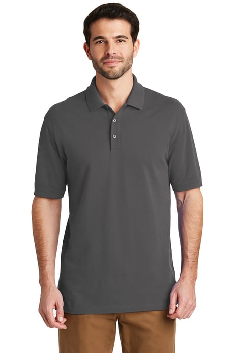 Front view of Tall EZCotton&reg; PoloTK8000