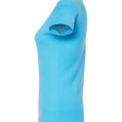 Side view of Women’s Fine Jersey Slim Fit T-Shirt