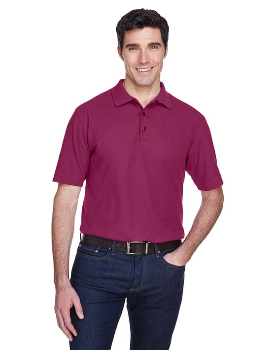 Front view of Men’s Tall Whisper Piqué Polo