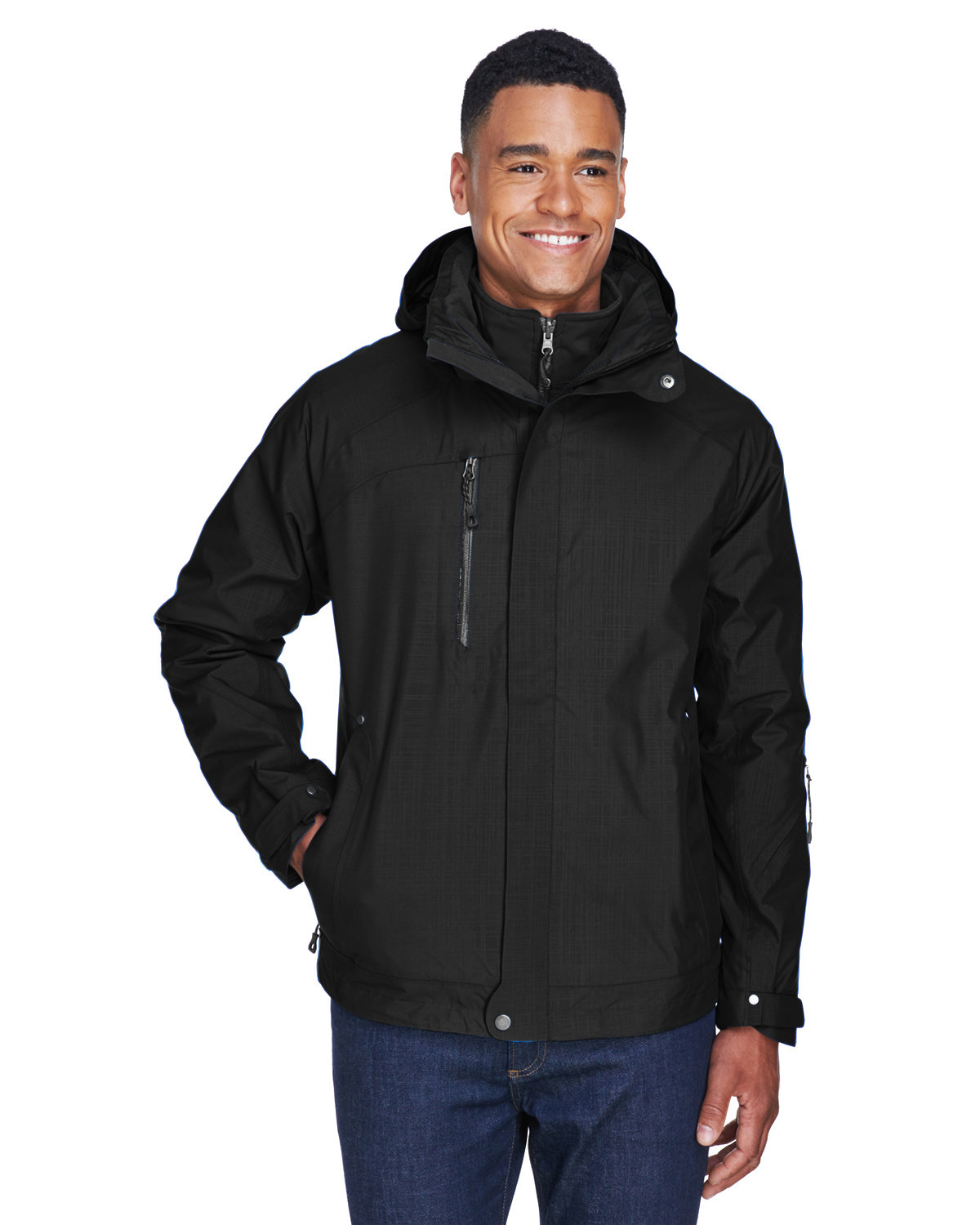 Front view of Men’s Caprice 3-in-1 Jacket With Soft Shell Liner